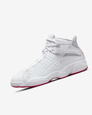 Nike Jordan 6 Rings Blancos Plateadas | MX 2819